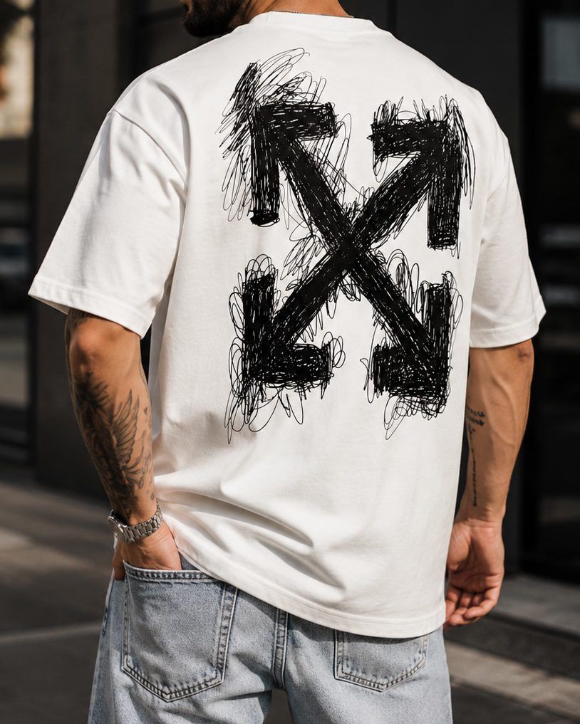 Center Graphic Tee – Off White gallery.thumbnail 2