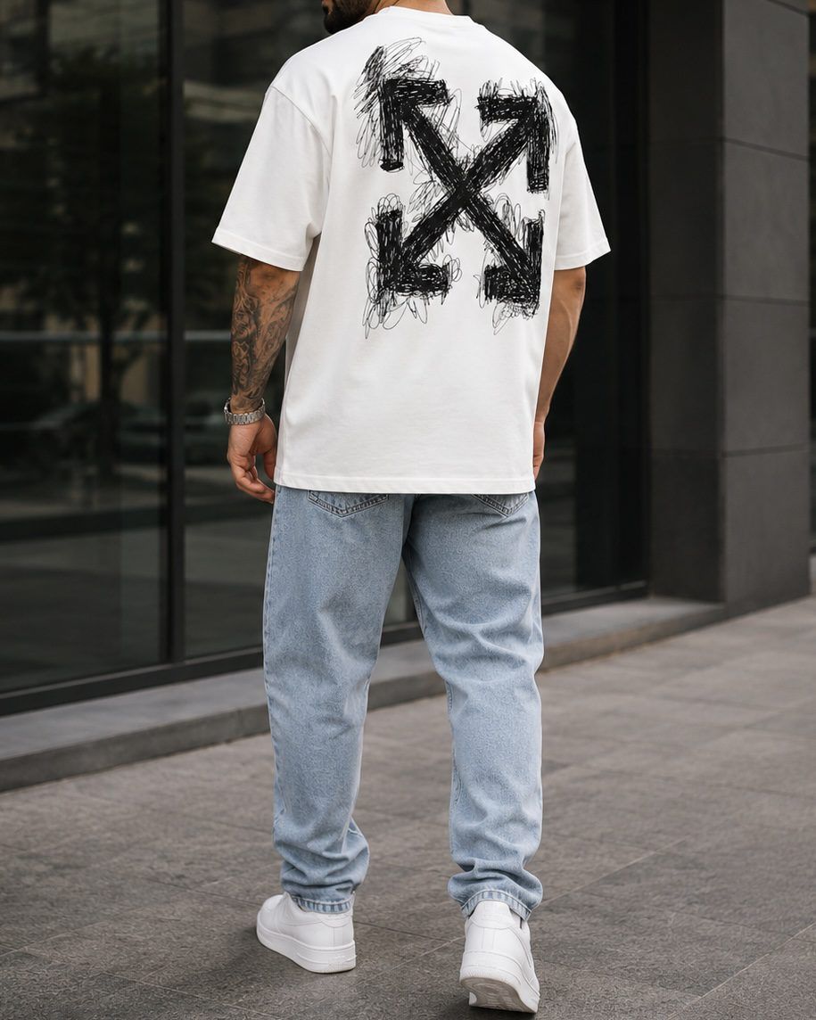 Center Graphic Tee – Off White gallery.thumbnail 4