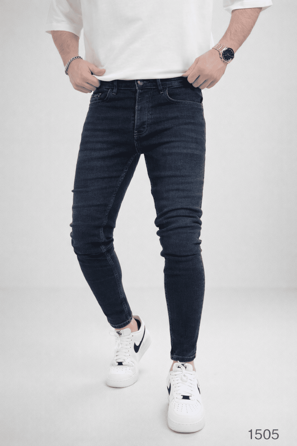 Deep Indigo Jeans – Sleek Fit gallery.thumbnail 1