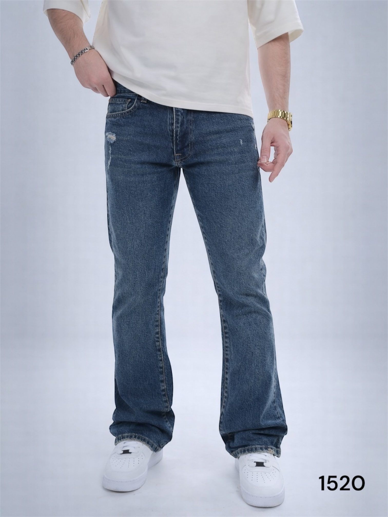 Premium Blue Straight Jeans gallery.thumbnail 1