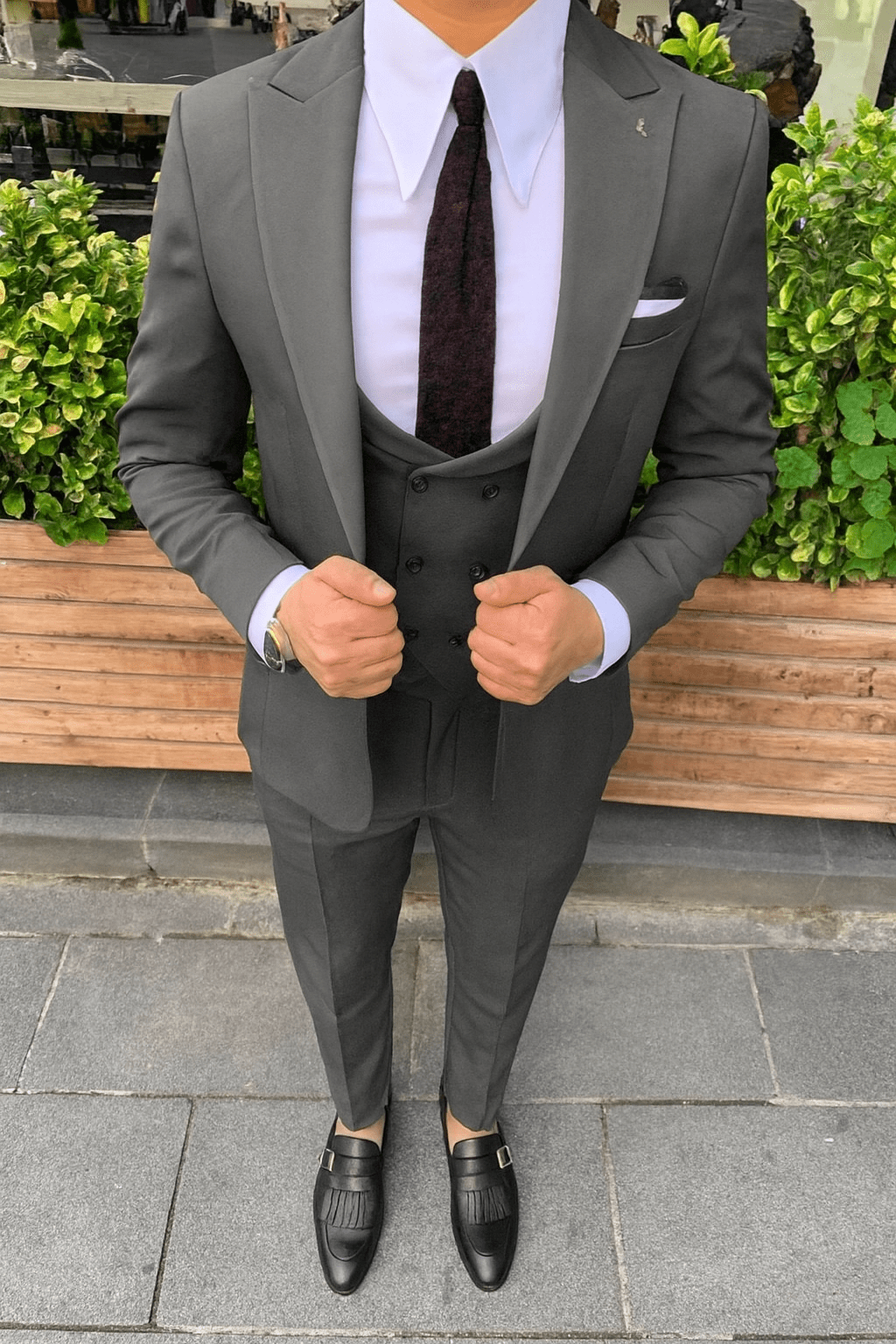 CHARCOAL GREY SUIT SET – EXECUTIVE LUXE EDITION gallery.thumbnail 1