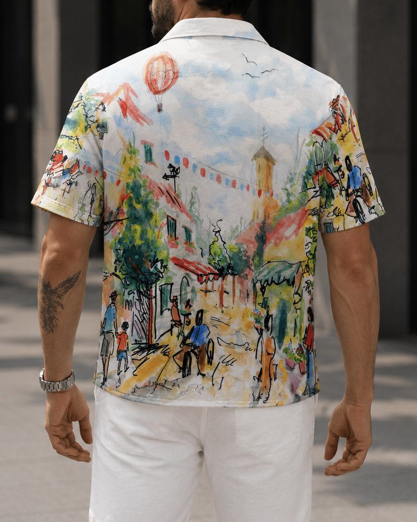 Abstract Print Shirt gallery.thumbnail 4
