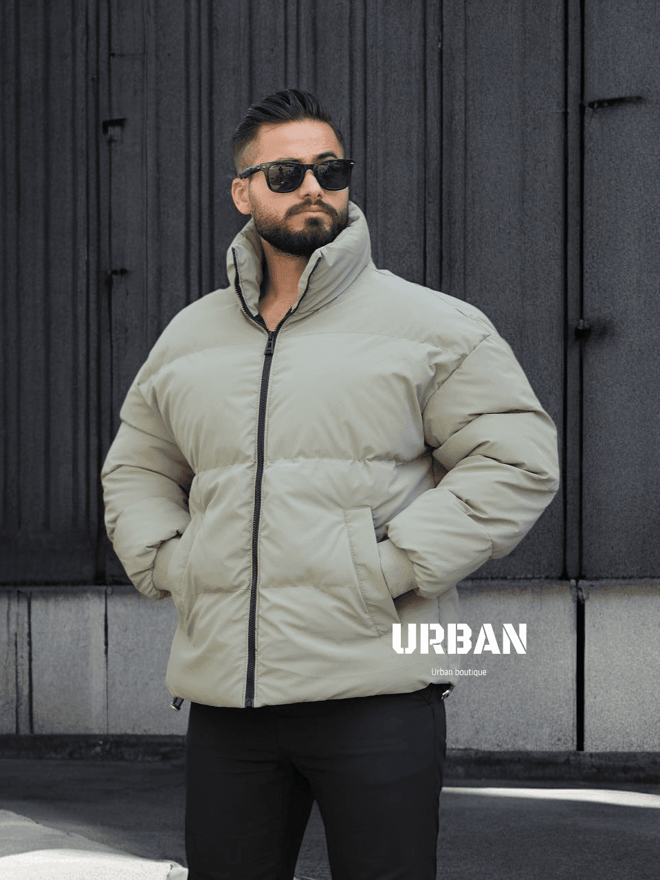 Light Green Puffer Jacket gallery.thumbnail 1