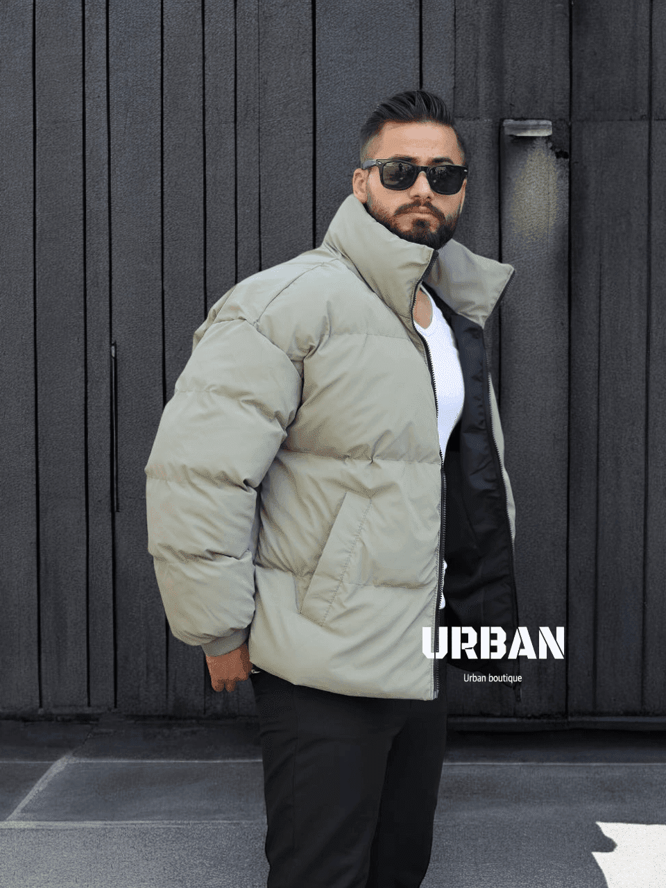 Light Green Puffer Jacket gallery.thumbnail 2