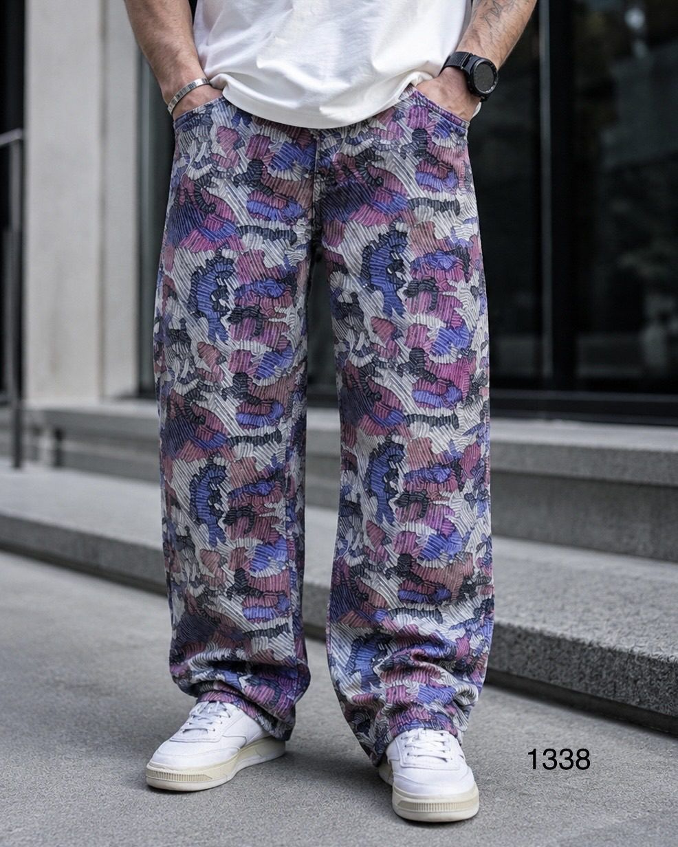 Abstract Pattern Jeans – Multicolor gallery.thumbnail 1