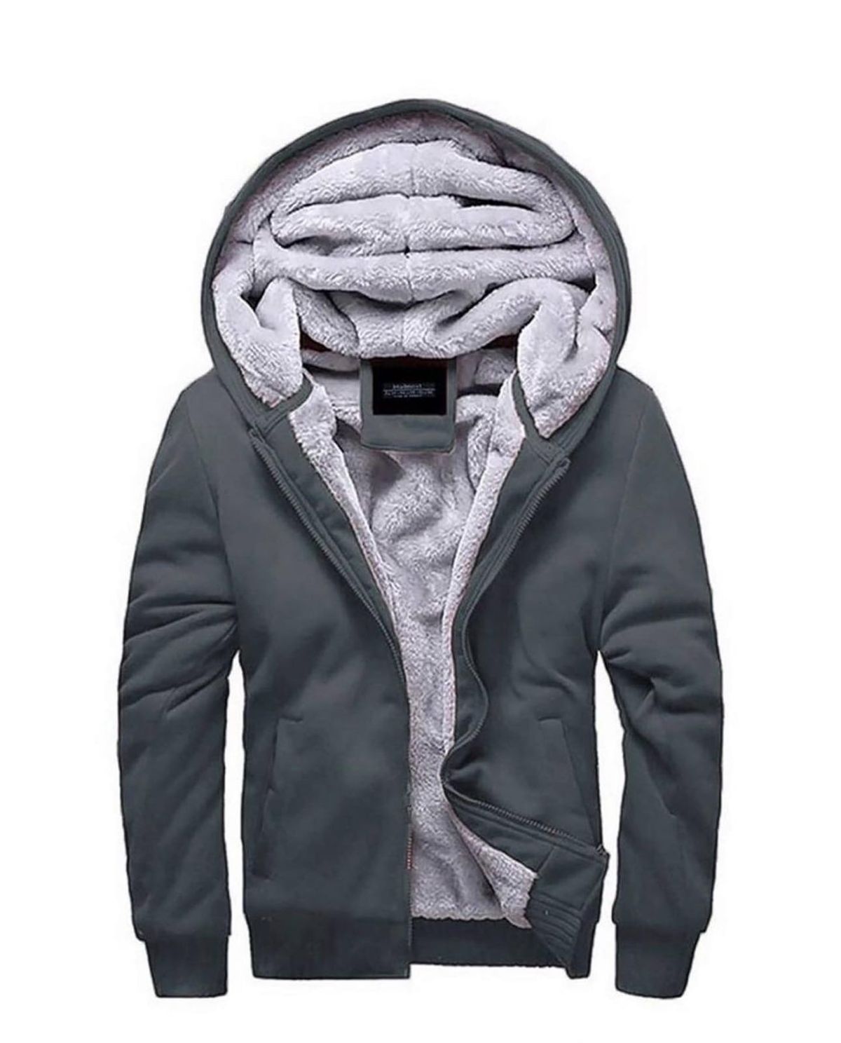 Steel Grey Thermal Hoodie 3