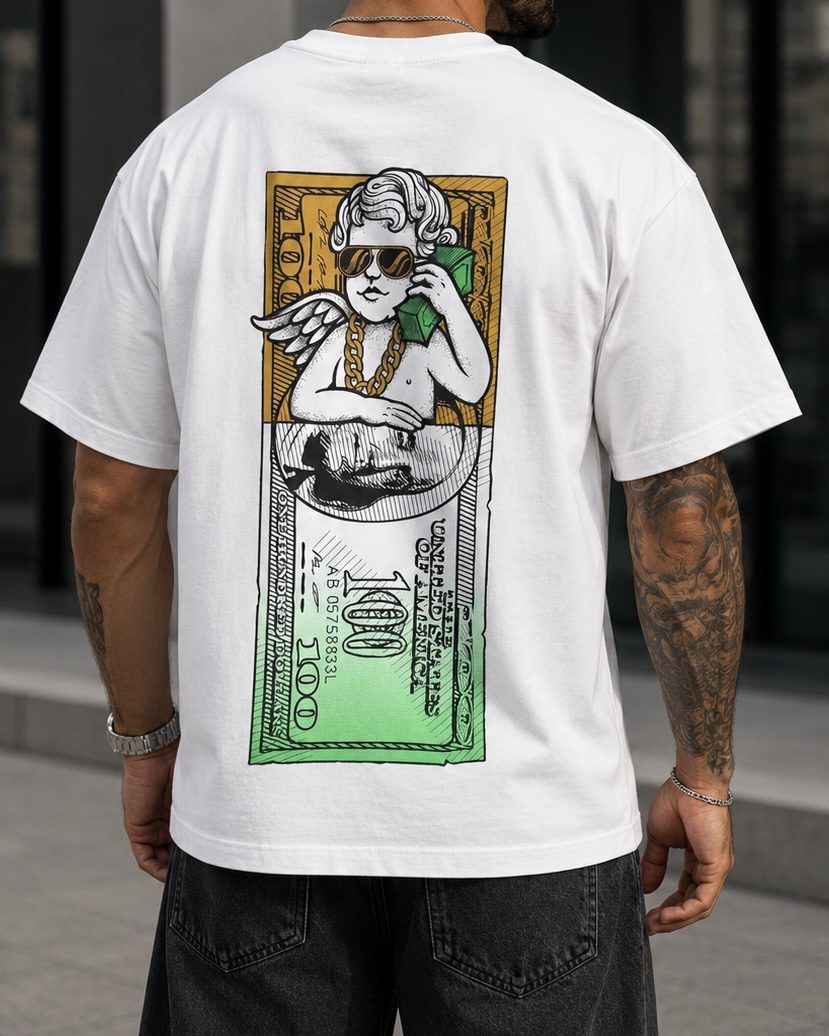 Oversized Graphic T-Shirt – White gallery.thumbnail 2