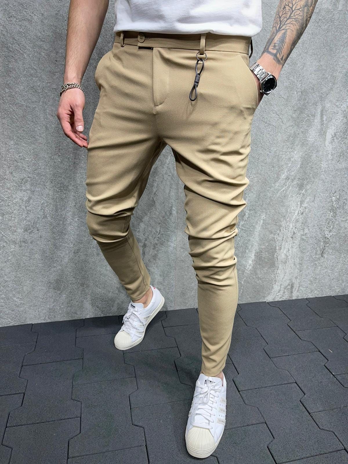 Black Cargo Jogger Pants gallery.thumbnail 1