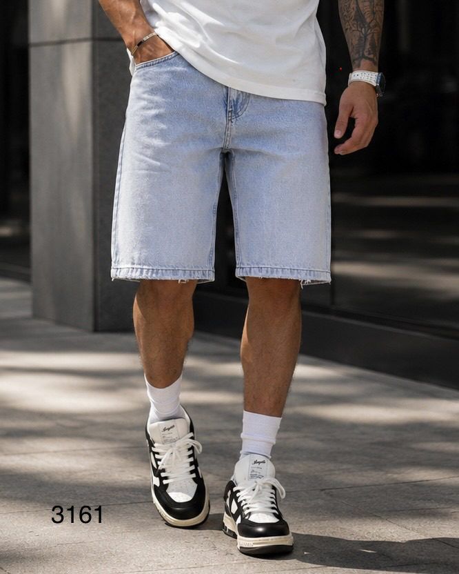 Clean Denim Shorts – Ice Blue gallery.thumbnail 2