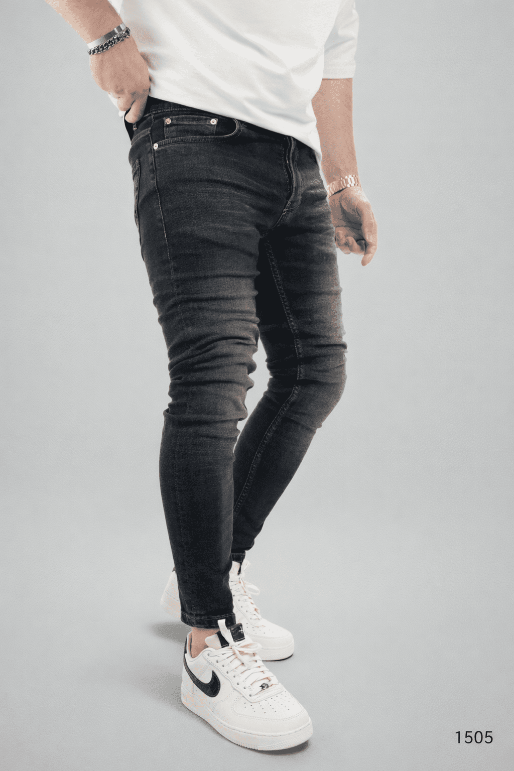 Dark Blue Skinny Jeans – Clean Urban Fit gallery.thumbnail 2