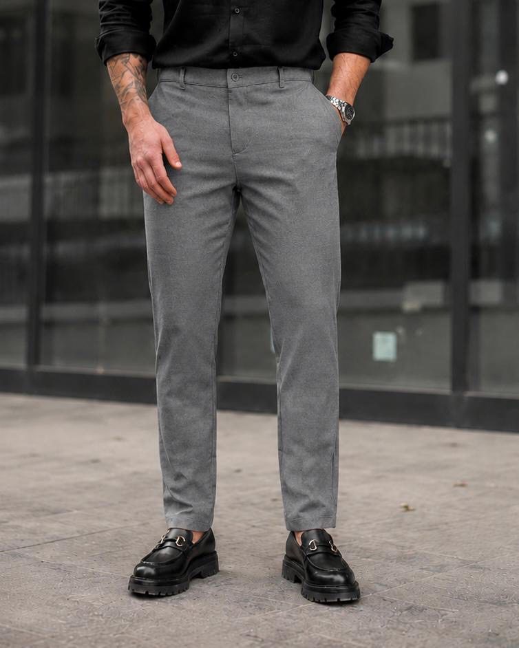 Tailored Essential Trousers – Grey gallery.thumbnail 1