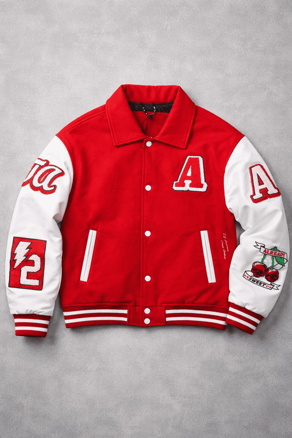 Modern Varsity Jacket – Red Edition gallery.thumbnail 4