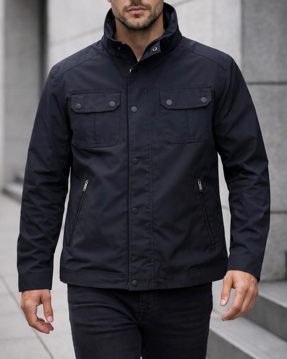 Urban Utility Jacket – Navy Blue gallery.thumbnail 2