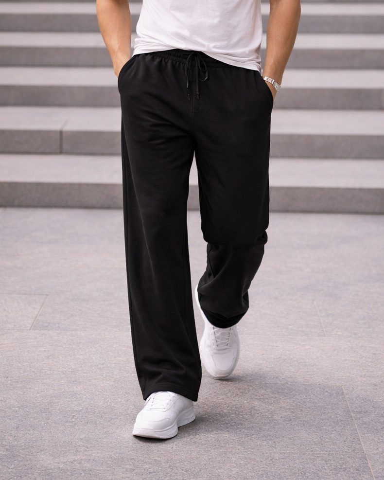 Black Baggy Sweatpants gallery.thumbnail 1