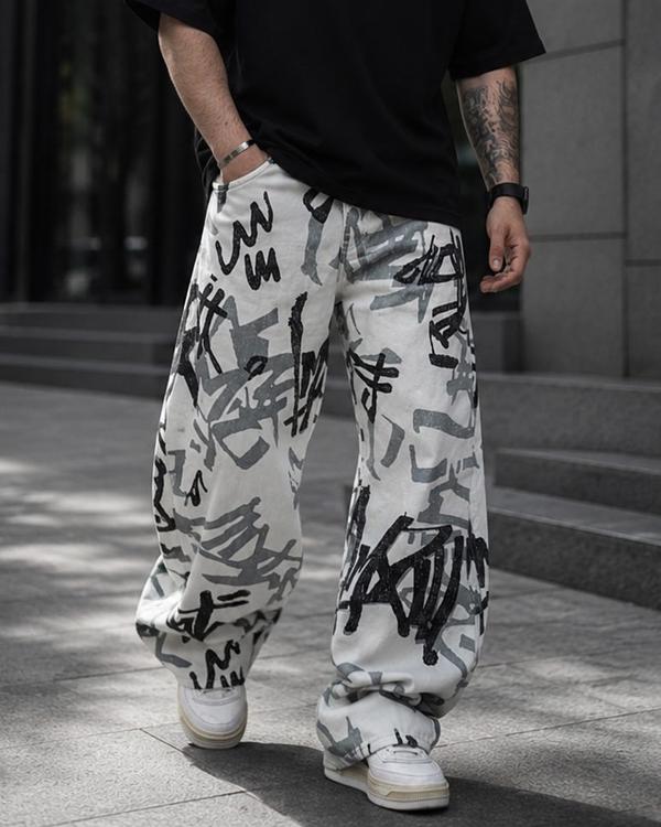 Graffiti Baggy Pants