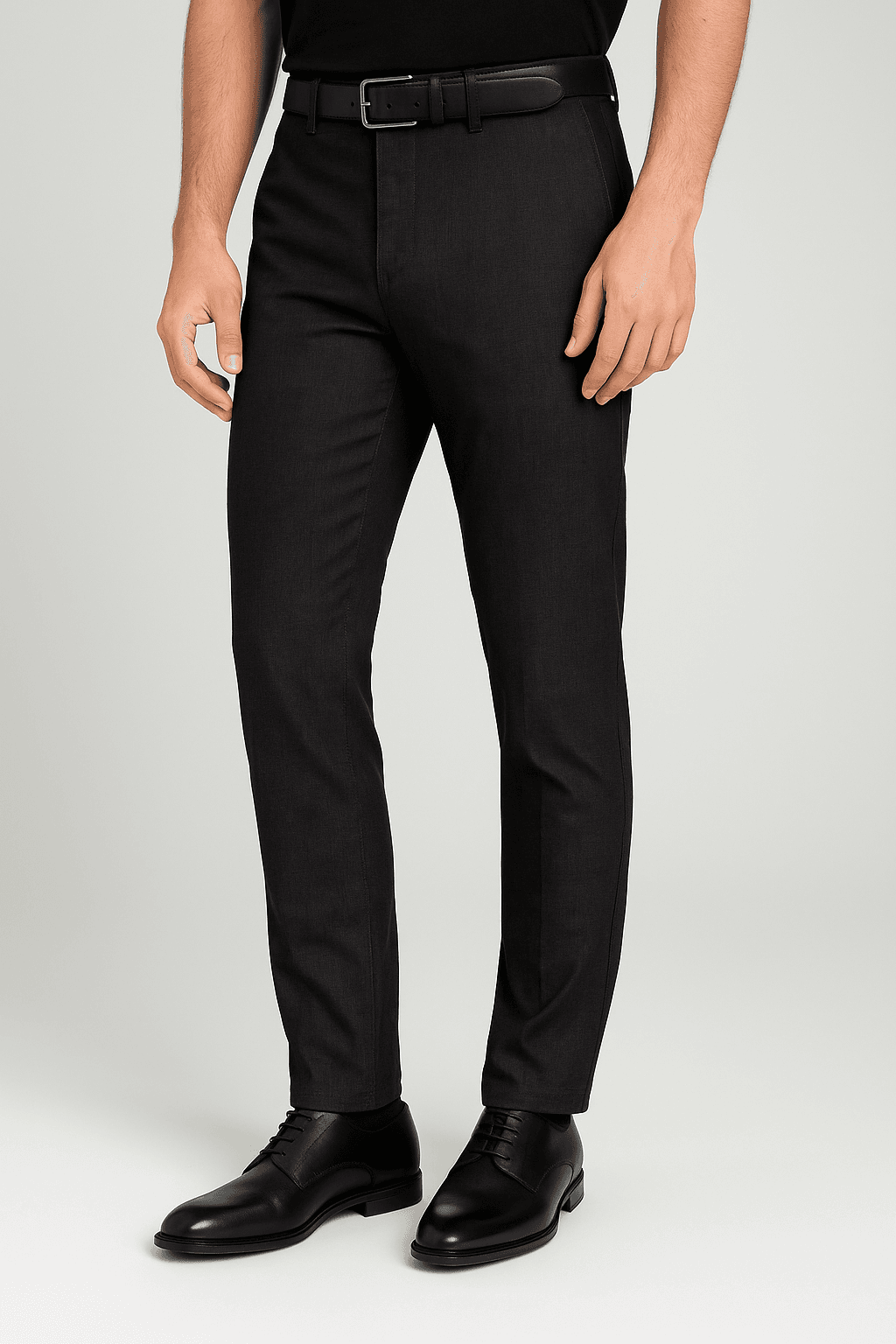 Black Slim Fit Pants gallery.thumbnail 1
