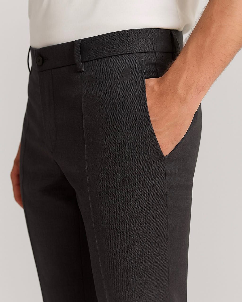 Black Slim Fit Pants gallery.thumbnail 2