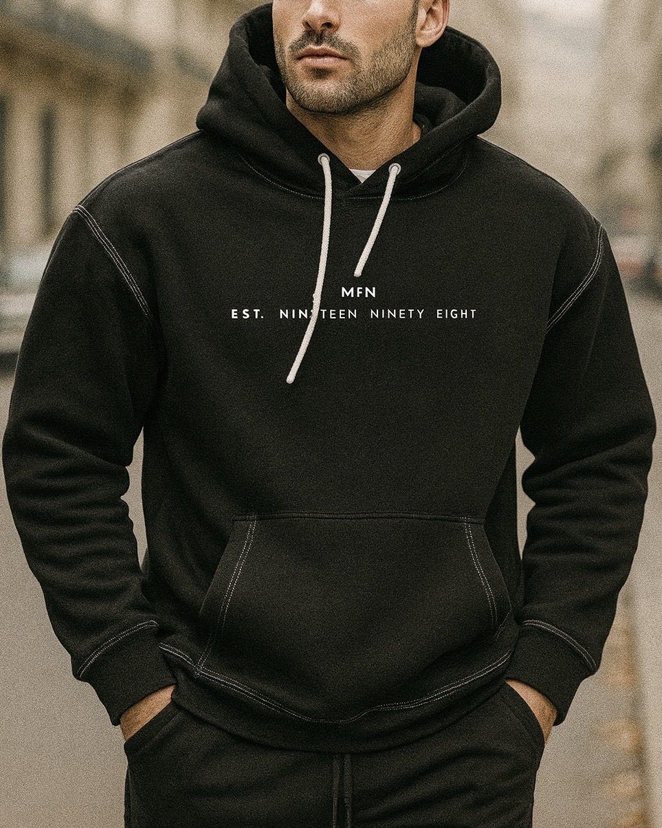 MFN 1998 HOODIE - BLACK 1