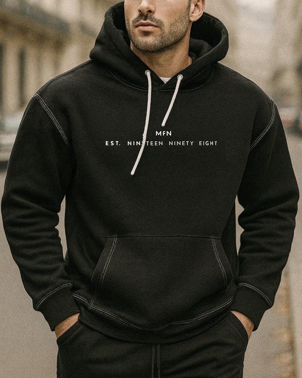 MFN 1998 HOODIE - BLACK
