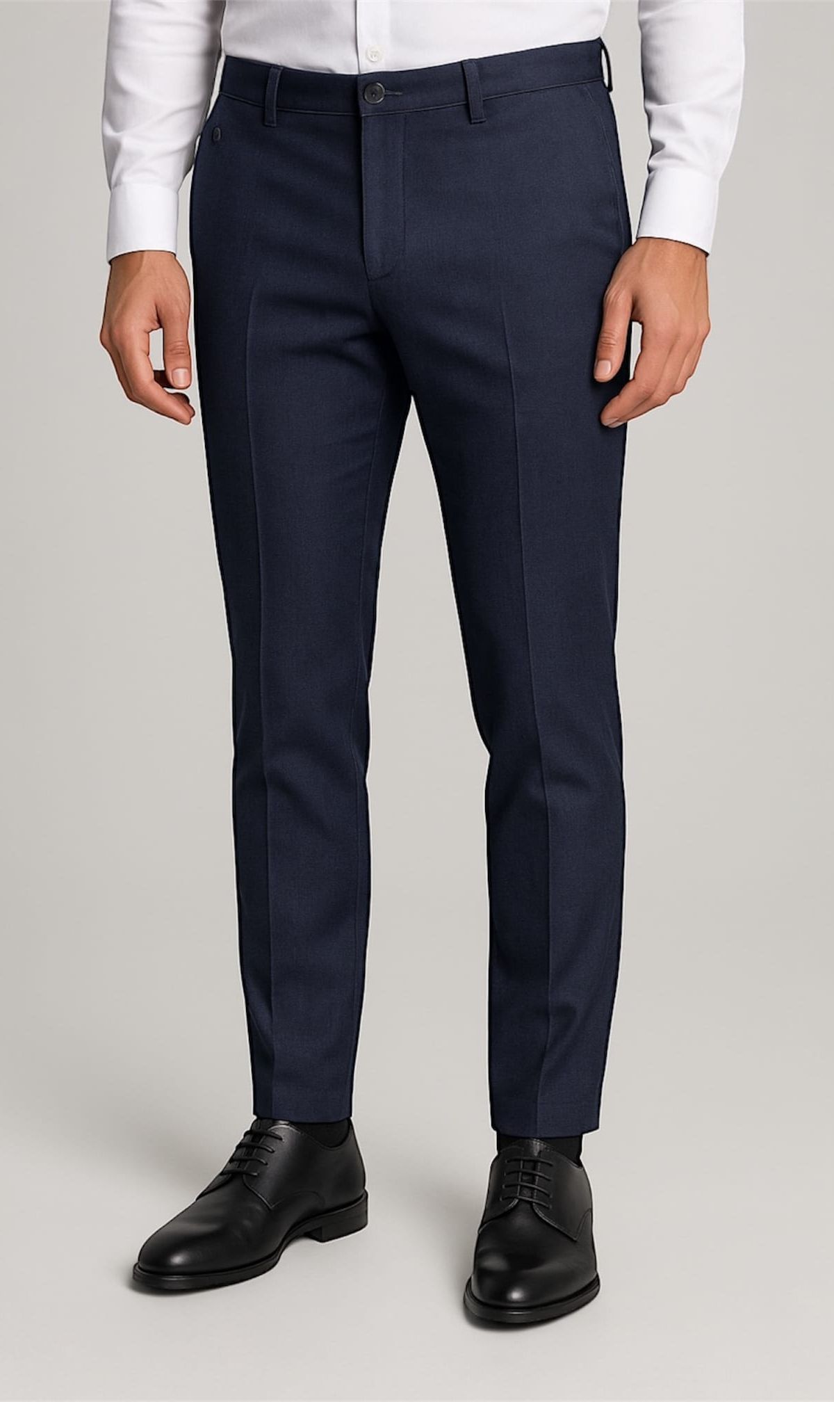 Navy Slim Fit Pants 1