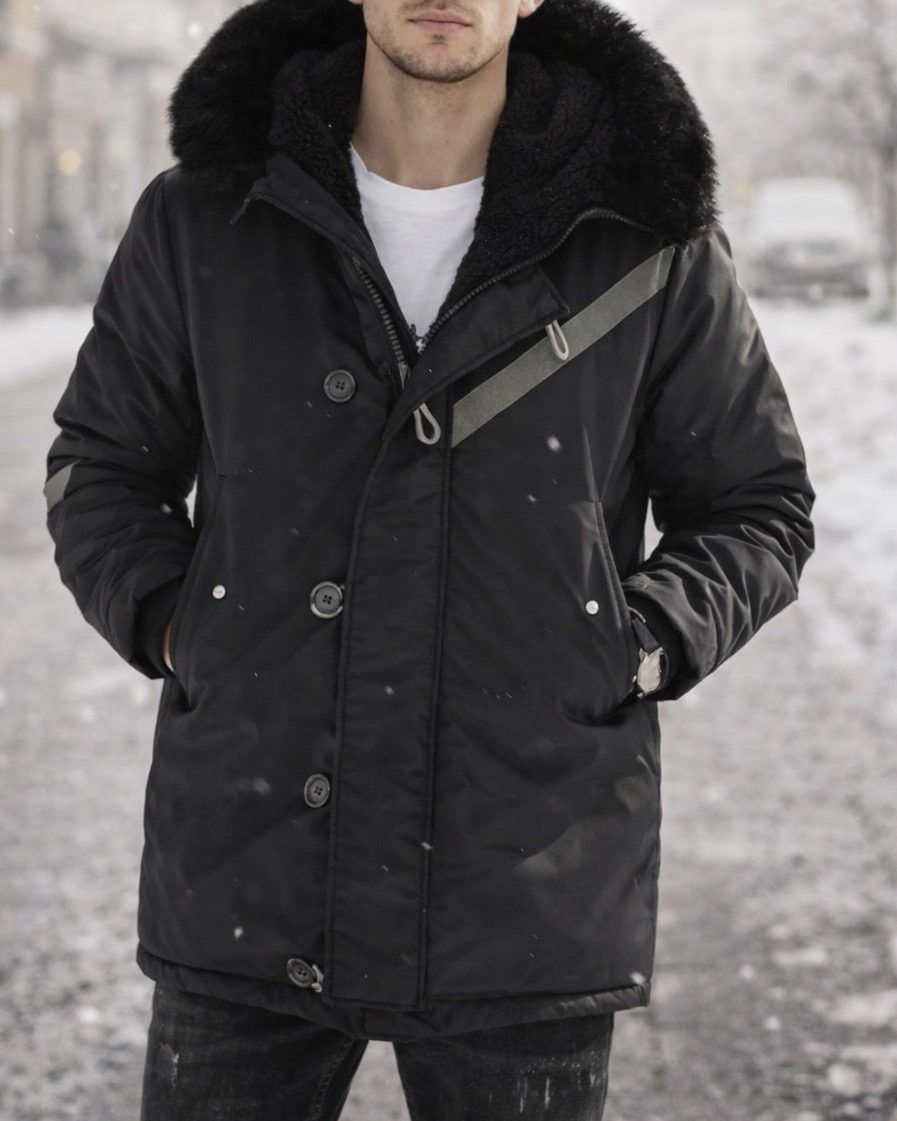 Arctic Noir Luxury Parka gallery.thumbnail 1