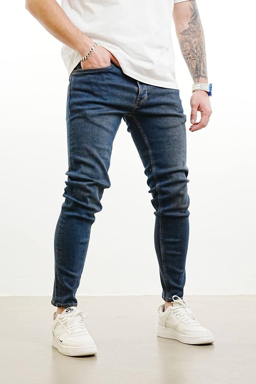 Dark Blue Skinny Jeans - 9744 gallery.thumbnail 2