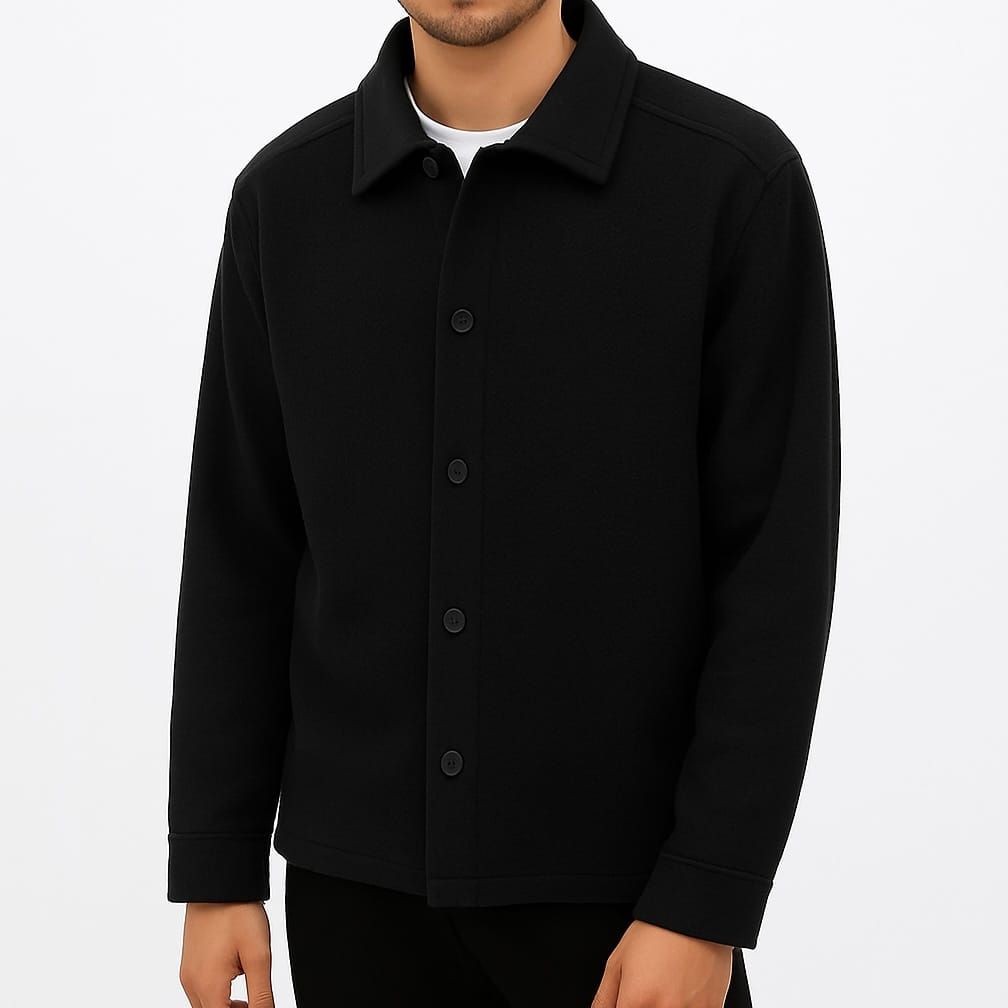 Black Overshirt gallery.thumbnail 1