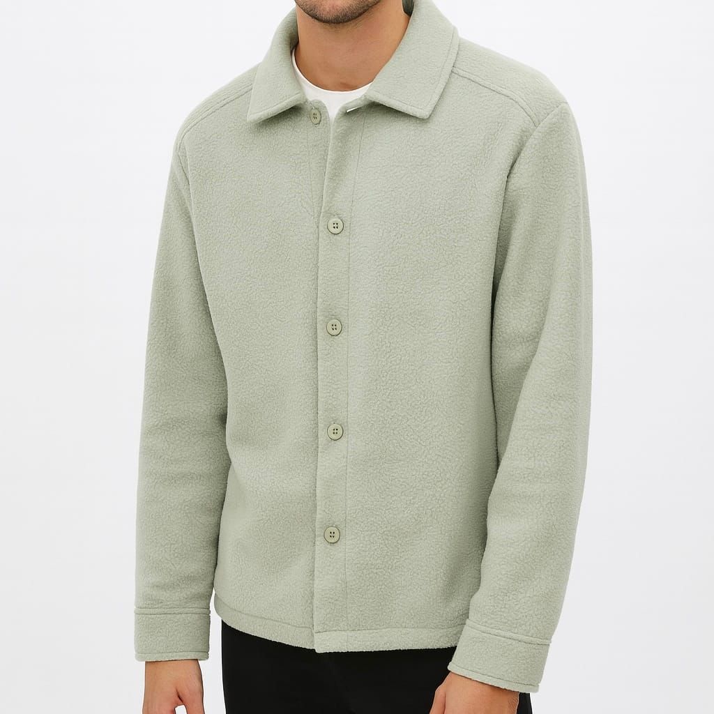 Sage Green Overshirt gallery.thumbnail 1