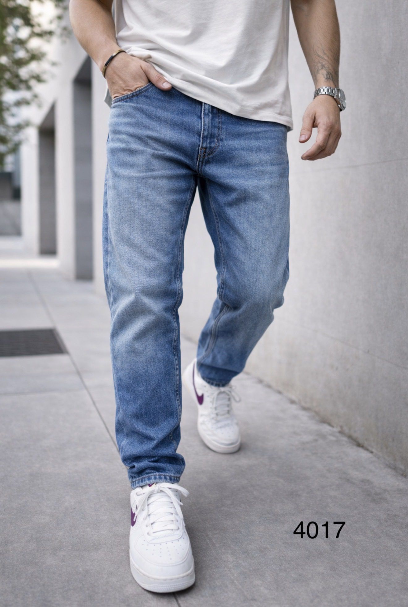 Essential Relaxed Fit Blue Denim Jeans gallery.thumbnail 1