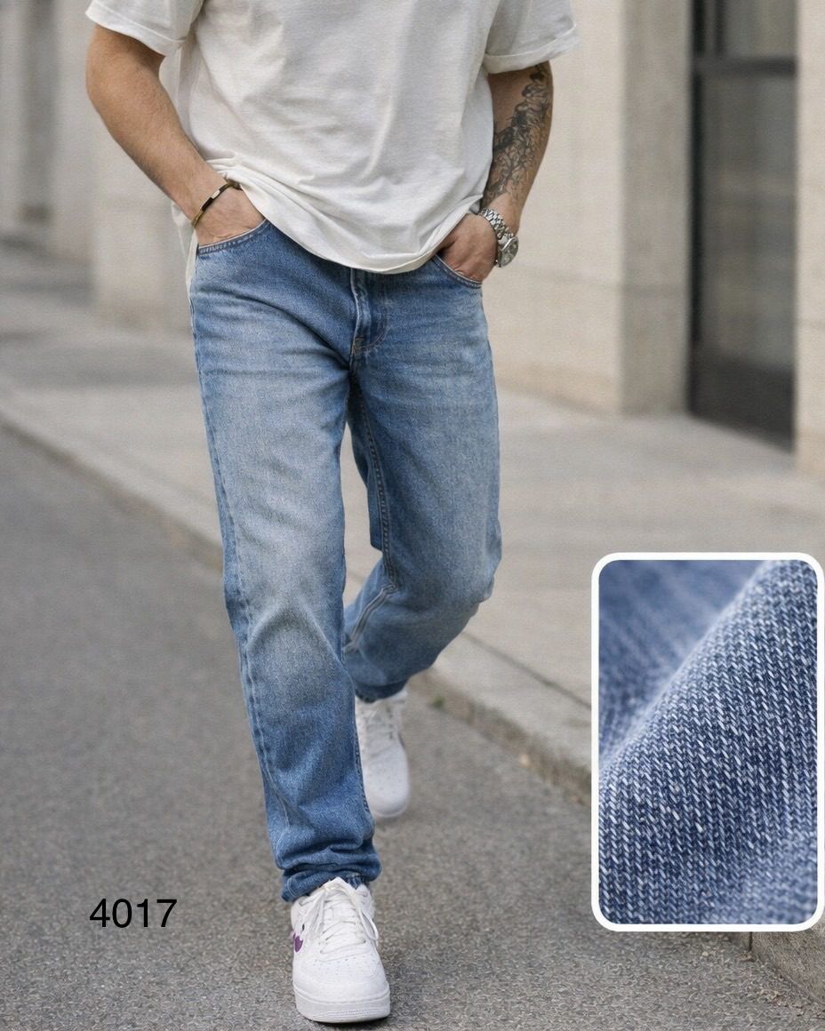 Essential Relaxed Fit Blue Denim Jeans gallery.thumbnail 2