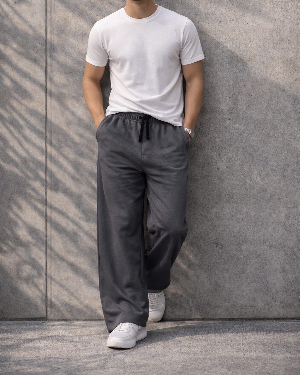 Grey Baggy Sweatpants gallery.thumbnail 2