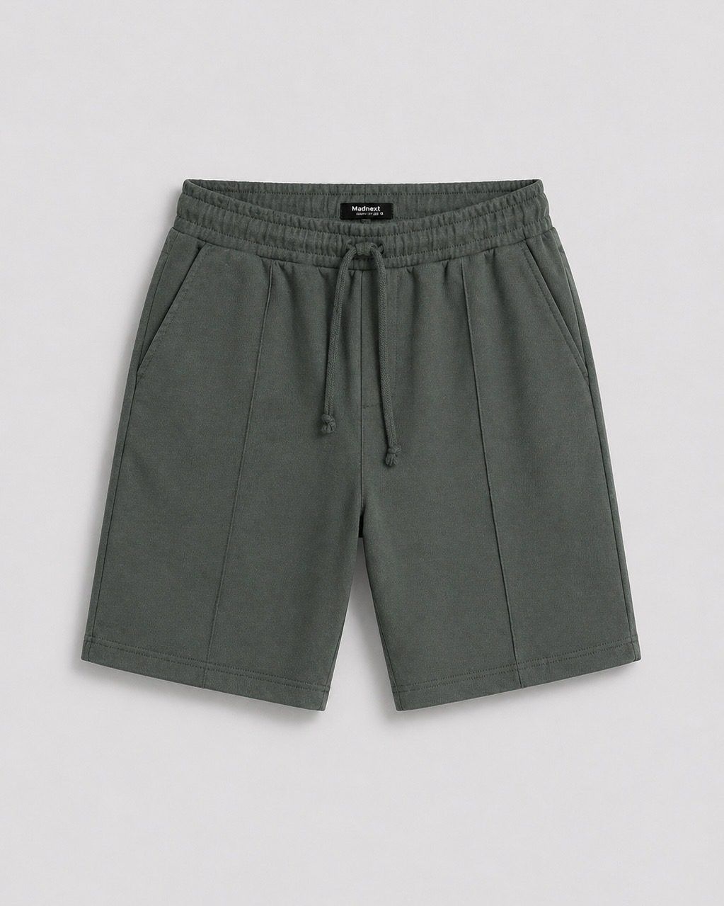 Polo Shirt and Shorts Set – Black/Olive gallery.thumbnail 7
