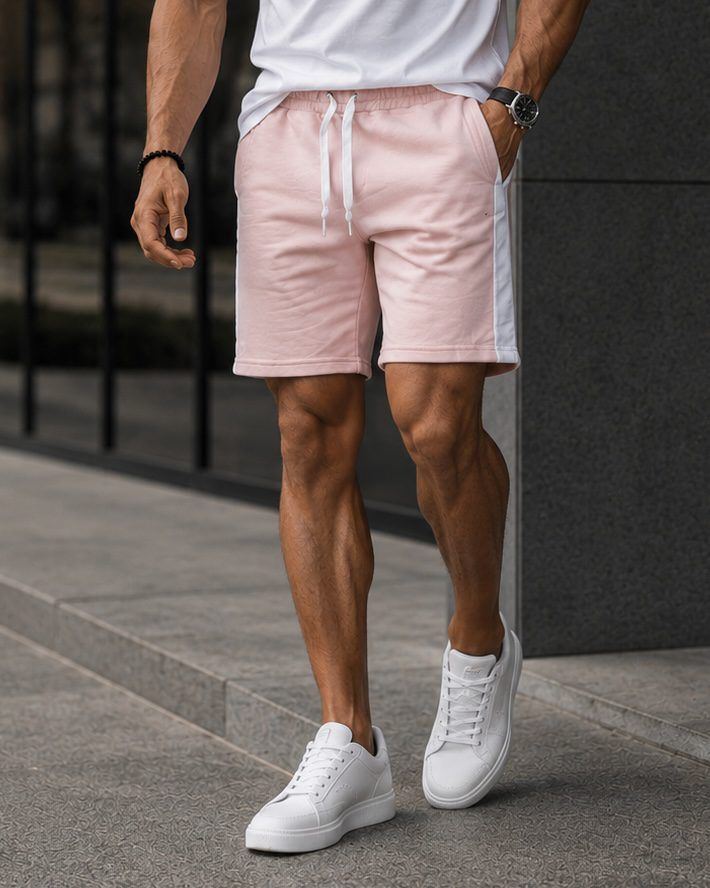 Contrast Shorts – Pink gallery.thumbnail 2