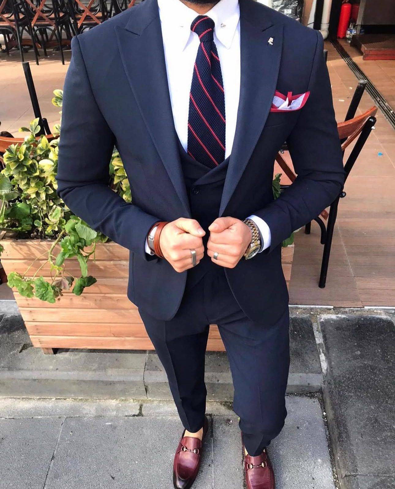 NAVY BLUE SUIT SET – GENTLEMAN EDITION gallery.thumbnail 1